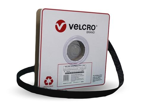 product image for VELCRO® Brand Pressure Sensitive 0119 Outdoor Loop 25mm Black 25m