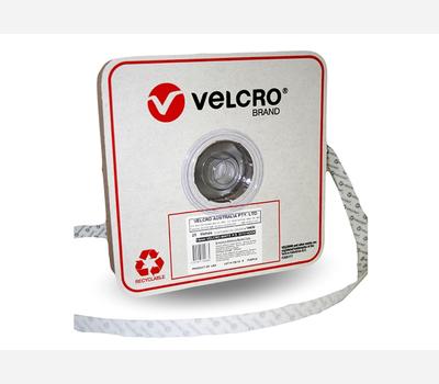 image of VELCRO® Brand Pressure Sensitive 0172 Tape Hook 20mm White 25m