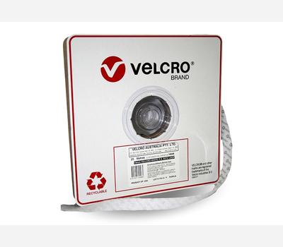 image of VELCRO® Brand Pressure Sensitive 0172 Tape Loop 20mm White 25m