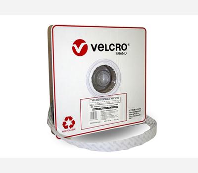 image of VELCRO® Brand Pressure Sensitive 0172 Tape Hook 25mm White 25m