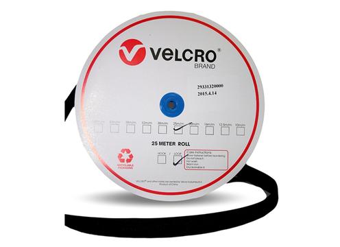 product image for VELCRO® Brand Standard Tape Loop 25mm Black 25m