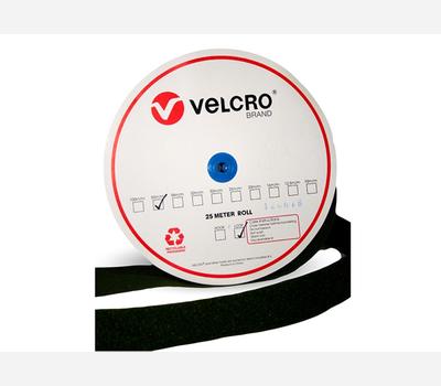 image of VELCRO® Brand Standard Tape Loop 50mm Black 25m